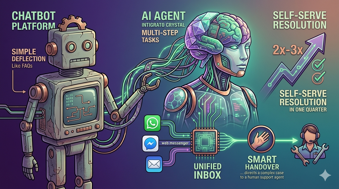 AI Agents vs Chatbots: Why Your ‘Smart Bot’ Is Already Obsolete in 2026