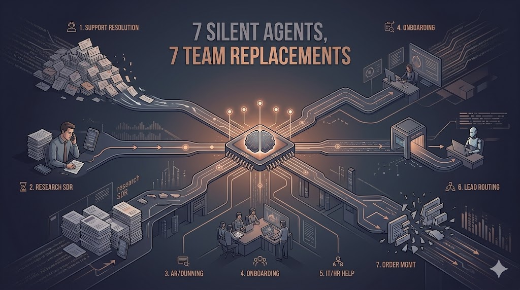 7 Real-World AI Agent Use Cases That Are Quietly Replacing Entire Teams