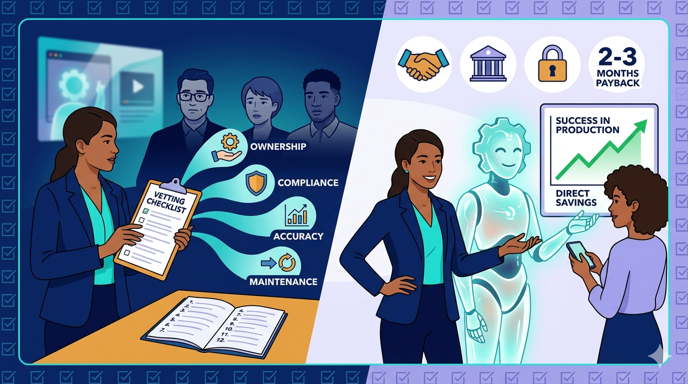 12 Questions to Ask Before You Sign with an AI Agent Vendor