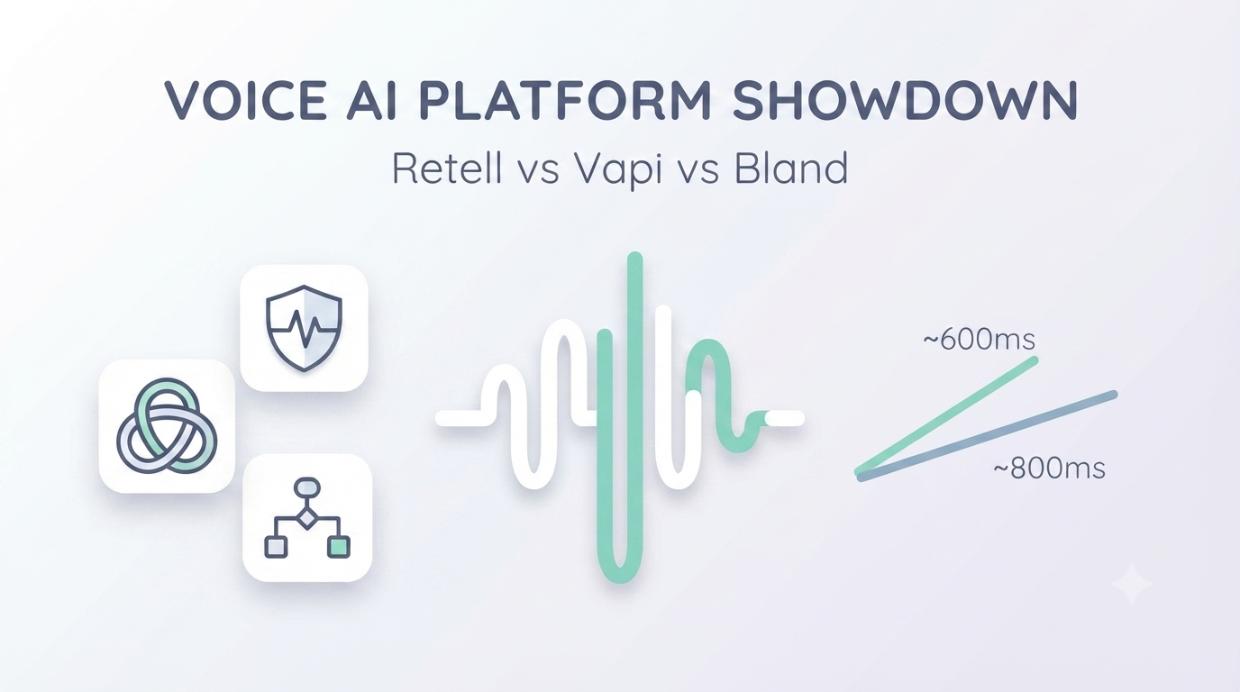 Retell AI vs Vapi vs Bland AI: Which Voice AI Platform Should You Use?