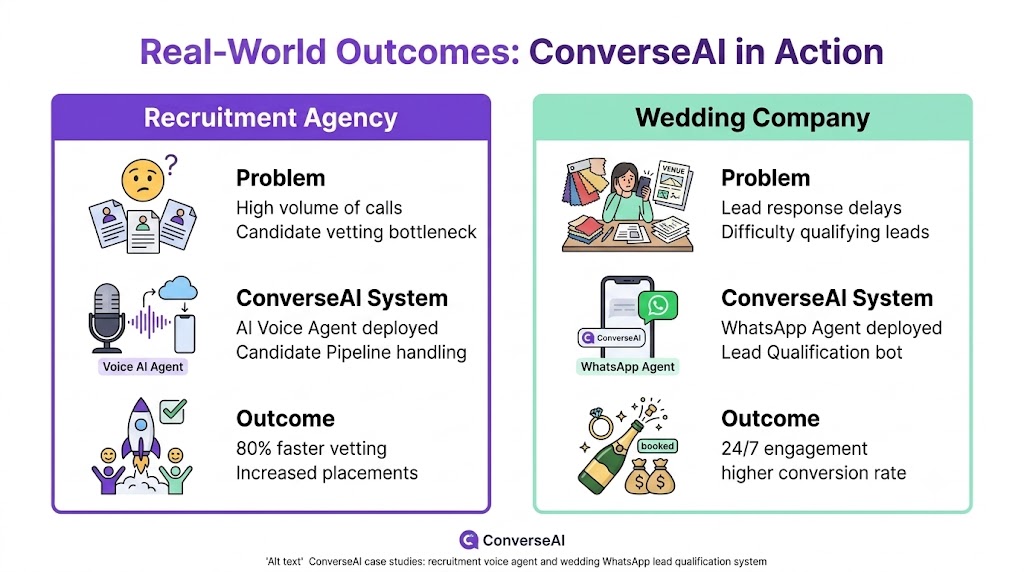 Decagon platform vs. ConverseAI managed service